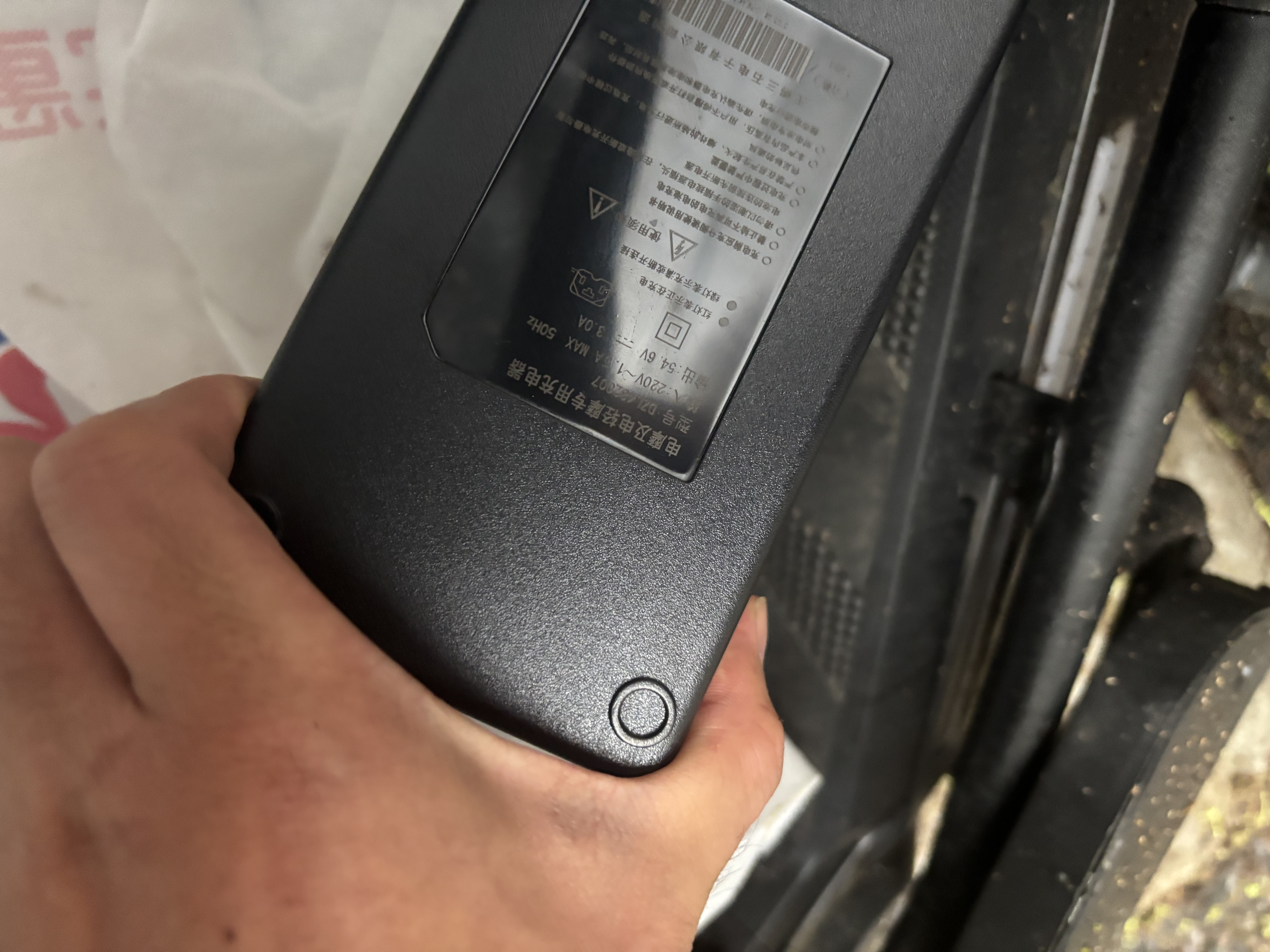 三石48V3A品字口锂电池充电器横竖通用星恒天能超威锂电池充电器48V(54.6V) 实拍图