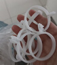 铭聚布艺（MINGJU）窗帘成品吊环罗马杆专用活扣挂环浴帘环窗帘杆配件开口吊环20支装 实拍图