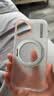 暴走【解压磁吸旋转支架】适用苹果17手机壳 iPhone17保护套 柔砂肤感透色轻薄简约硬壳 柔雾白 实拍图