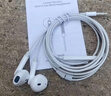 联想（Lenovo）有线耳机 HIFI音质高解析音频带麦降噪直播k歌唱歌音乐运动半入耳式游戏电脑耳机3.5mm YF01白色 实拍图