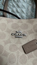 蔻驰（COACH）【品牌直供】女包MOLLIE25通勤斜挎包 CV965沙黄色 七夕礼物 实拍图