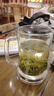 VTyee加厚耐热玻璃茶杯带盖茶饮杯盖杯带把杯子办公家用喝水杯泡茶杯 慕尼黑-无盖500ml2只 实拍图