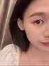 DAISY DREAM爆闪S形999足银圆头耳钉女独特睡觉免摘耳环养耳洞螺丝拧扣耳饰品 【999银】5mm双圆头锆石耳钉 实拍图