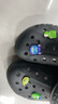 CROCS卡骆驰洞洞鞋贝雅洞洞鞋轻便运动鞋耐磨一脚蹬拖鞋休闲鞋|10126 黑色-001 40 (250mm) 实拍图