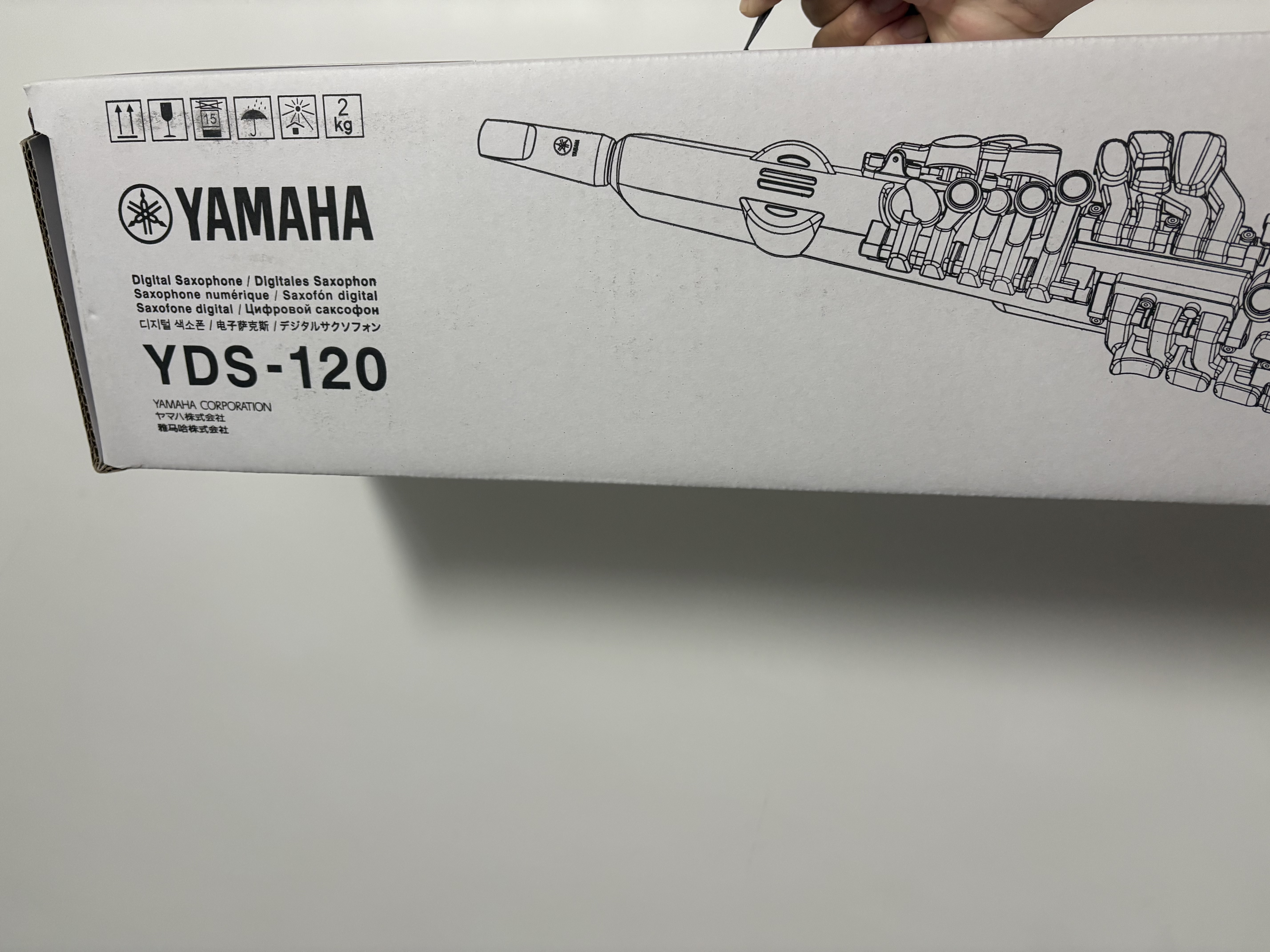 雅马哈（YAMAHA）YDS120 电子萨克斯电吹管乐器专业级进口原装+官方标配大礼包 实拍图