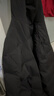 罗蒙（ROMON）夹克男潮流春秋季商务行政立领宽松休闲防风外套男装JK83黑色2XL 实拍图