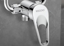 科固（KEGOO）电热水器混水阀u型淋浴水龙头 浴室洗澡花洒开关黄铜大流量K3035 实拍图