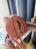 李宁（LI-NING）篮球7号CBA比赛成人儿童青少年中考室内外训练比赛礼物篮球 PU443 实拍图