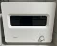 美的（Midea）消毒柜家用 小型迷你台式  30L厨房餐具碗柜碗筷砧板刀具茶杯茶具 升级光波2.0消毒器30T03 实拍图