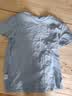 【京东直采】200g纯棉t恤男女短袖26新款纯棉打底衫内搭t恤 冰川蓝（短袖） L （110-125斤） 实拍图