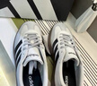 adidas「T头鞋」BARREDA板鞋德训鞋男女阿迪达斯轻运动 灰色/黑色/树脂黄   40 实拍图