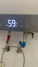 际工304不锈钢波纹管热水器进水管燃气4分热水管耐高温软管金属冷热管 【30厘米】红+蓝色4分防爆冷热水管 实拍图