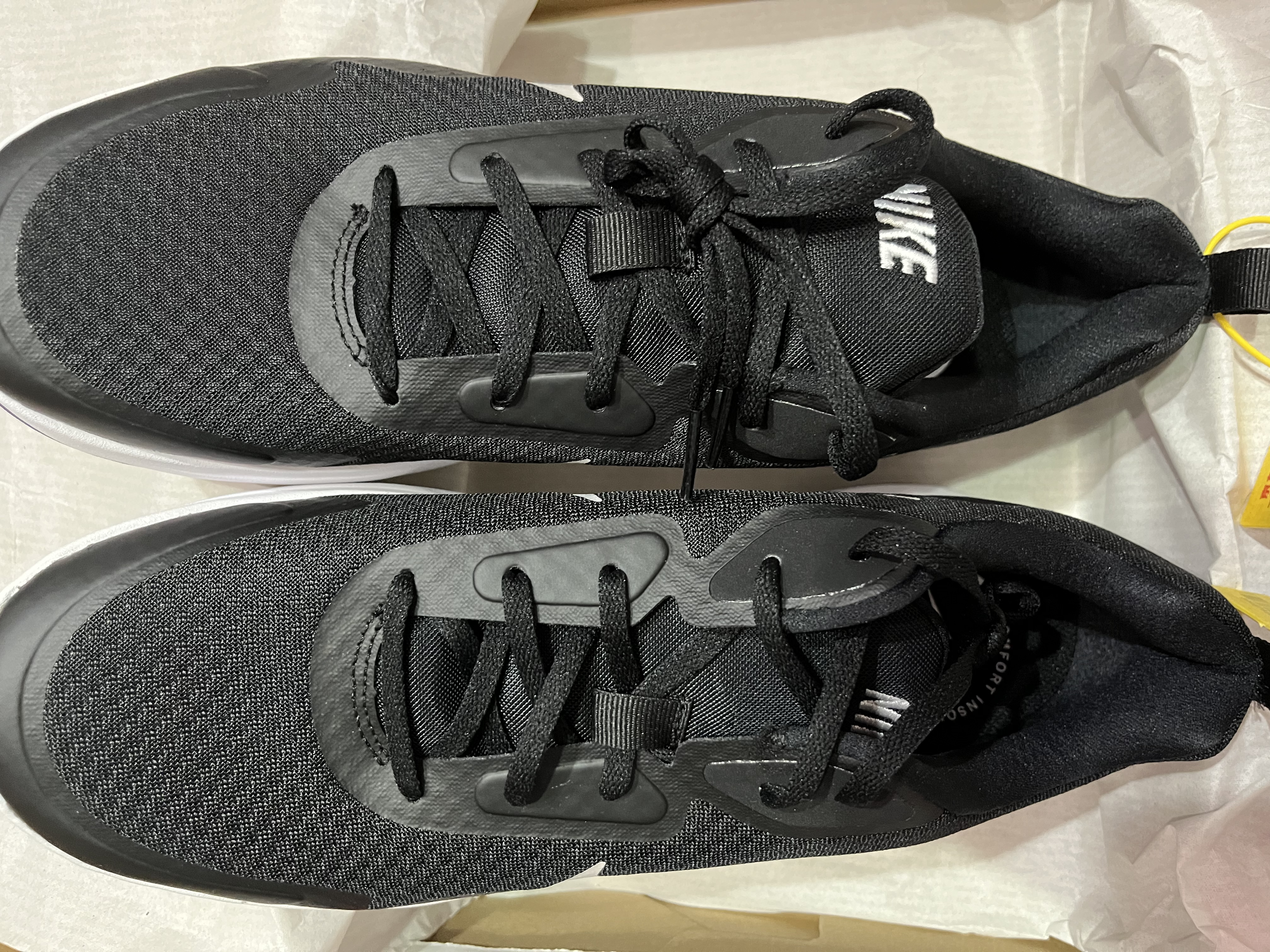 耐克NIKE男子运动休闲鞋WEARALLDAY运动鞋CJ1682-004 黑白44 实拍图