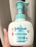 强生婴儿牛奶洗发沐浴二合一400ml*2 新生儿宝宝儿童洗发水沐浴露泡沫 实拍图