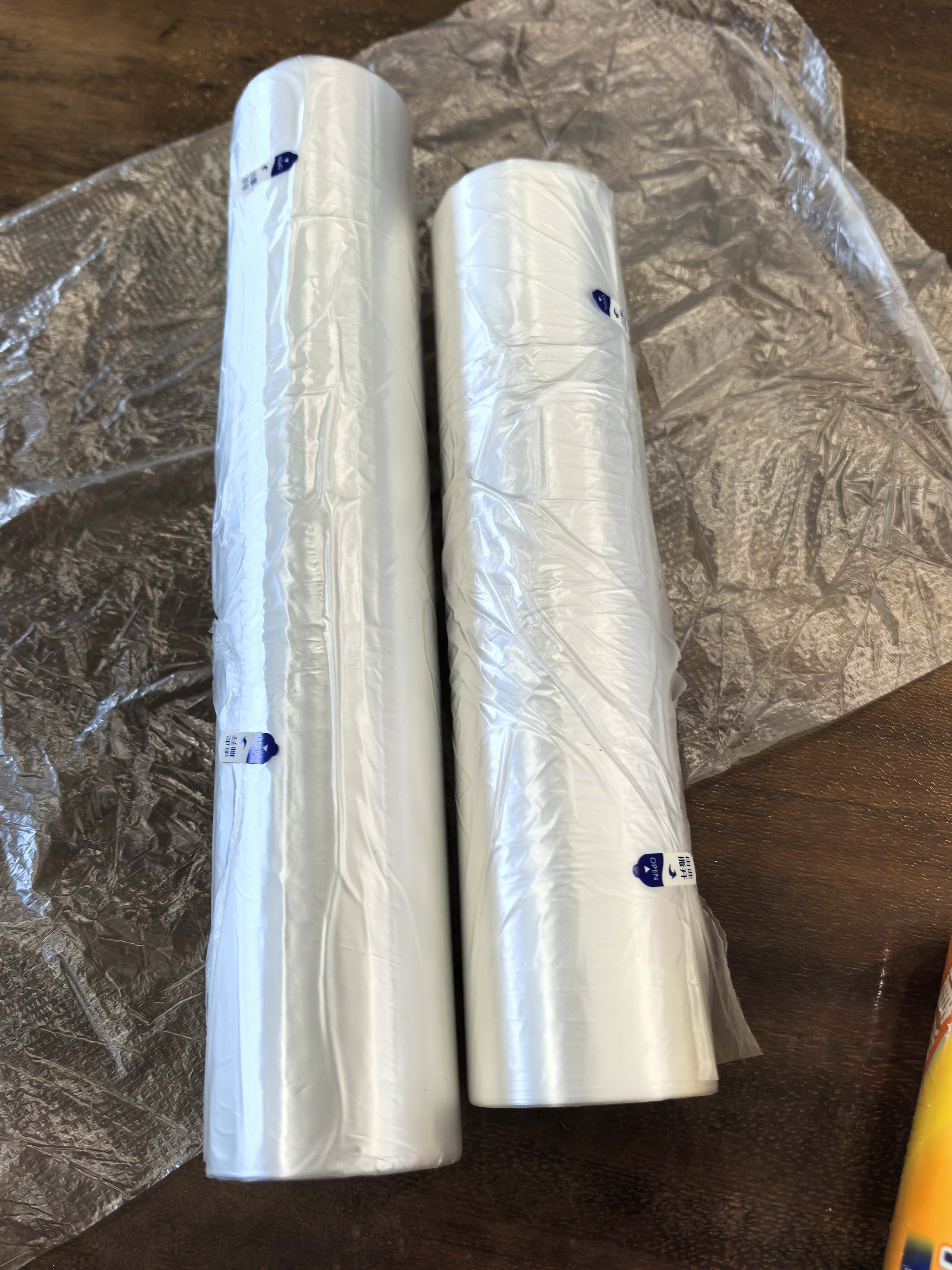 妙洁保鲜袋组合装大号中号各100只共200只 加厚实食品袋子厨房超市 实拍图