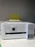 爱普生（EPSON）【6代新品】L4356墨仓式彩色无线AI学习打印机一体机家用/办公  L4266升级版(自动双面 液晶屏 白) 实拍图