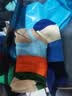 浪莎船袜男袜子男短袜纯棉春夏季男士运动袜浅口低帮全棉防臭透气 100棉-5121条纹款6双装 实拍图