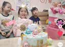 聚莜家生日礼物送女生线条小狗可爱毛绒玩偶花束卡通公仔12岁送女孩礼物 线~条小狗圆形粉色【手提礼袋+灯串】 实拍图