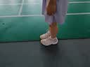尤尼克斯（YONEX）羽毛球鞋减震防滑舒适亲子款青少年SHB220JRCR白粉34 实拍图