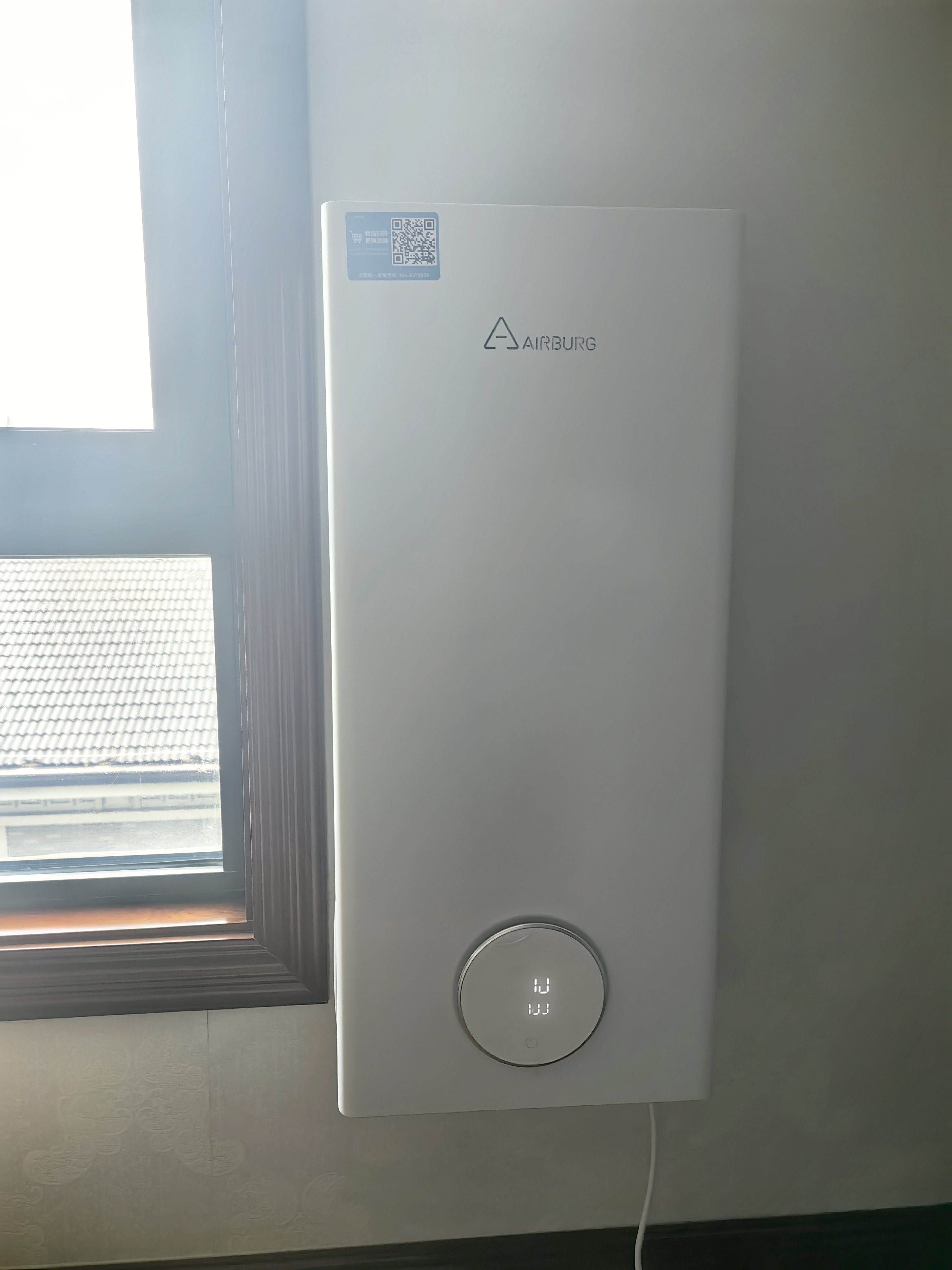 空气堡（AIRBURG）新风系统家用新风机壁挂装修除甲醛雾霾地下室通风换气160系列 壁挂式 160m³/h 60-79㎡ 【热销款】 实拍图