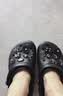 卡骆驰（crocs）经典Clog男女洞洞鞋一脚蹬沙滩鞋 黑色  38  实拍图