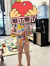 361°儿童泳衣女童女孩中小童连体游泳衣夏季可爱印花短袖速干宝宝泳装 实拍图