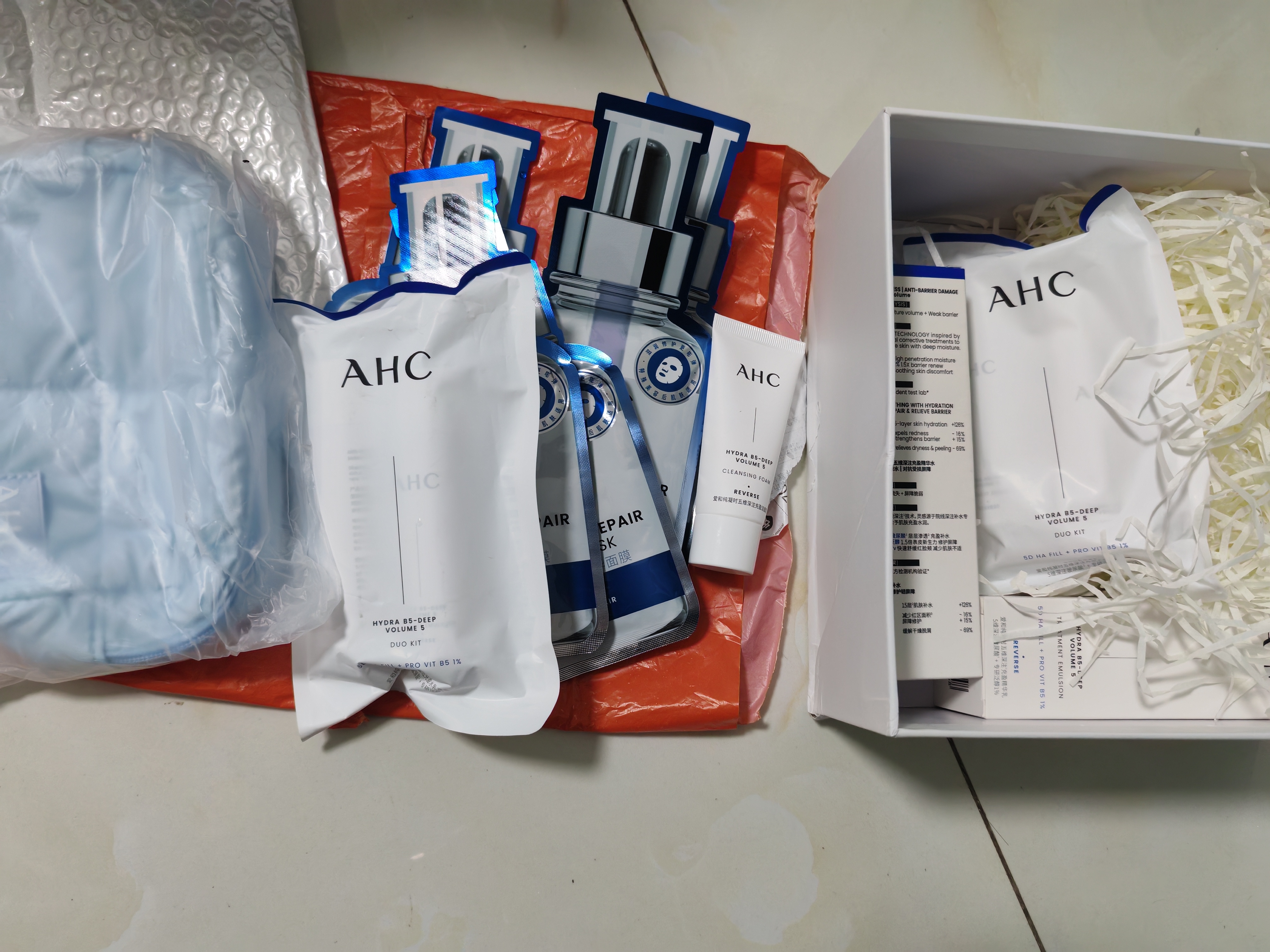 AHC水光洁面乳30g 氨基酸清洁卸妆护肤品生日礼物送女友【新人专享】 实拍图