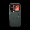 贝洛米 金属镜头支架适用小米17promax手机壳xiaomi17pro磁吸磨砂电镀全包防摔网红新款高级感保护套外壳 银色磁吸磨砂镜头支架壳 小米17ProMax 实拍图