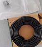 绿联六类屏蔽网线 CAT6类千兆网络连接线 工程家用电脑宽带8芯双绞成品跳线 黑20米55179 实拍图
