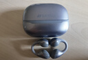 山水（SANSUI）W105 Clip【2026新款丨Ai实时翻译】蓝牙耳机耳夹式骨传导概念运动开放式不入耳跑步超长续航 滨蓝 实拍图