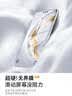 伊芙丽（eifini）秦岚代言【经典延续】优雅百搭休闲显瘦高腰雪纺蛋糕长款半裙女 米白 M 105-120斤 实拍图