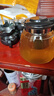 【京东物流】茶壶套装整套茶具大容量玻璃茶杯带滤网耐高温泡茶具 1000ML一壶+四杯套装【无茶盘】 实拍图