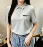 花国衫灰色工作服t恤定制印绣logo夏季4s店公司团体车企工装polo衫短袖 【凉感Polo衫定制 | 默认不带图案 | 详情请咨询客服】 L 实拍图