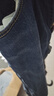 Lee【张凌赫代言】经典五袋款舒适中腰锥形中深蓝男牛仔裤休闲潮 中深蓝色 32 实拍图