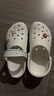 CROCS卡骆驰洞洞鞋男沙滩鞋|10001 白色-100 40(250mm) 实拍图