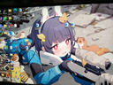 AOC24.5英寸310Hz FastIPS 快速液晶1ms HDR400 硬件低蓝光 三角洲 典雅白游戏电竞显示器25G41SE/WS 实拍图