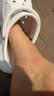 卡骆驰（CROCS）贝拉洞洞鞋沙滩鞋包头女鞋厚底拖鞋|210062 白色-100（含智必星） 35 (210mm) 实拍图