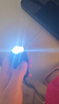 【高亮三灯芯】三眼小怪兽户外强光LED手电筒可充电便携迷你手电 400毫安 ABS爆亮款 实拍图