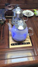 友家铺子（Biooner）全自动上水电热水壶烧水壶电茶壶煮泡茶家用办公茶台一体茶桌嵌入式茶具套装 1L 底部上水-蒸茶款（  长宽37*20cm） 实拍图