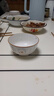 陶瓷碗家用喜庆乔迁新居碗碟餐具套装岁月静好饭碗 岁月静好3碗 实拍图