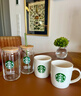 星巴克（Starbucks）复古白绿系列马克杯355ml咖啡杯泡茶杯居家水杯节日礼物男女 实拍图
