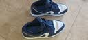 耐克NIKE男子运动鞋AIR JORDAN 1 LOW篮球鞋553558-404蓝/藏青44 实拍图