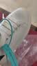 H8小白鞋2026新款春季百搭莆田鞋子情侣男女内增高厚底休闲运动板鞋 白色-黑皮尾（礼盒装） 36 女码 实拍图