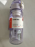 希乐塑料杯 tritan材质茶杯男女运动水杯学生带滤网杯子艳紫550ml 实拍图