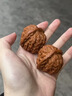 芯奢高抛精品原皮文玩核桃四座一对楼狮子头麒麟纹盘玩官帽核桃手把件 精品四座楼一对+文玩工具4件套 实拍图