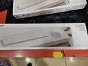 雷柏（Rapoo）9300S 99键无线/蓝牙多模键鼠套装 刀锋超薄紧凑便携无线键盘 支持Windows/MacOS双系统 深灰 实拍图