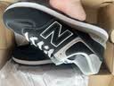 NEW BALANCE NB574官方夏季男鞋女鞋透气复古潮流网面经典百搭舒适休闲运动鞋 黑色 ML574EVB 42 (脚长26.5cm尺码详询客服) 实拍图