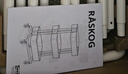 宜家（IKEA）拉斯克家居小推车置物架移动茶水桌书包架客厅厨房收纳架 【新品】大号35×45×77cm｜米黄色 实拍图