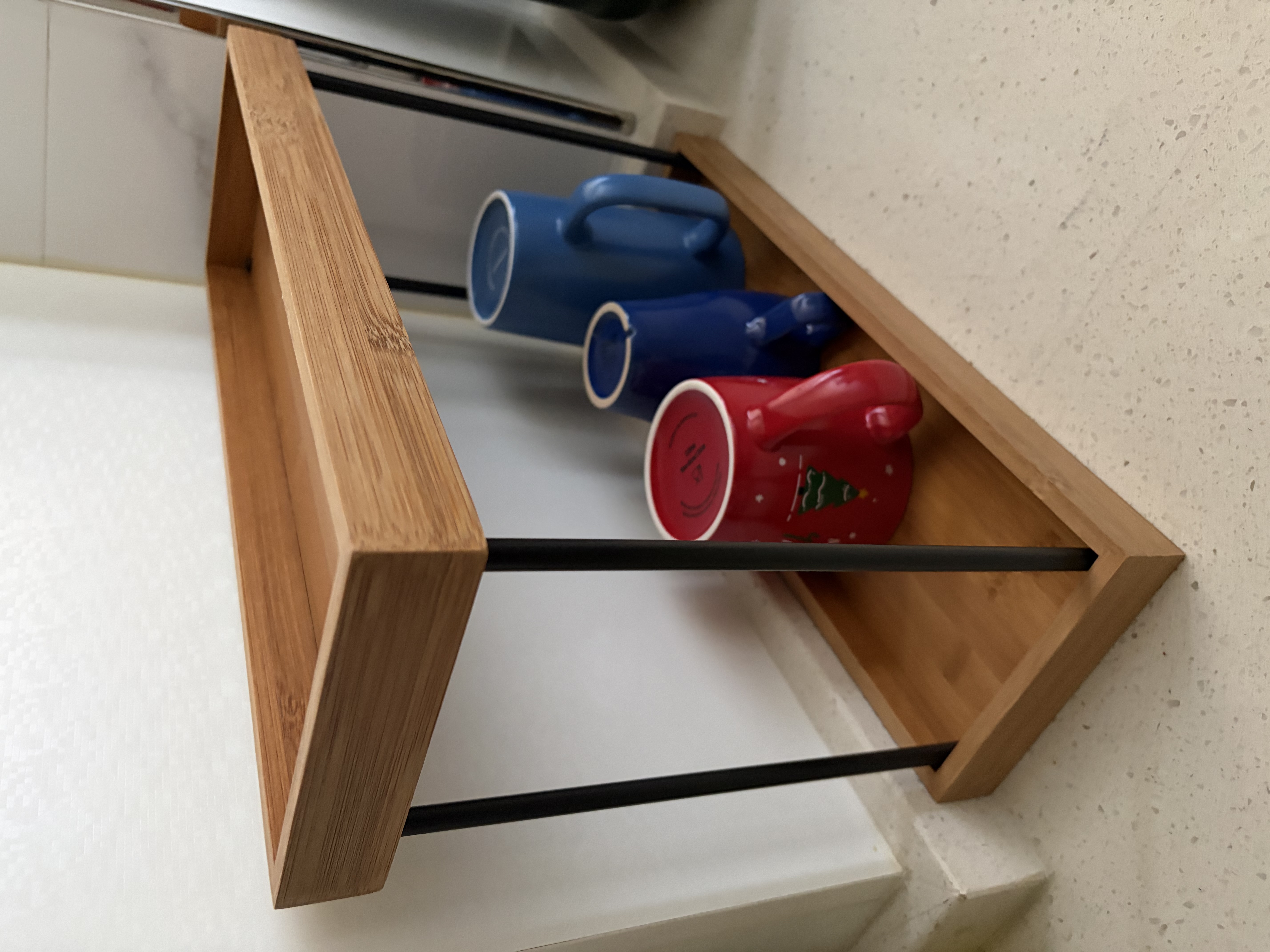 宜家（IKEA）NALBLECKA诺布勒卡厨房调料架家用架子多层收纳架置物架 厨房台面收纳件38x13x28cm 实拍图