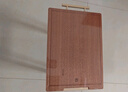 京东京造 菜板 砧案板切菜家用双面实木抗菌 【乌檀整木】40*27*2.5cm 实拍图